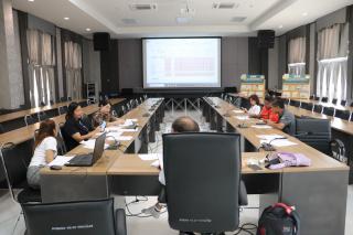 13. ประชุมจัดทำแผนบริหารความเสี่ยงของสำนักบริการวิชาการและจัดหารายได้ วันที่ 19 ตุลาคม 2566 ณ ห้องประชุม KPRU HOME สำนักบริการวิชาการและจัดหารายได้